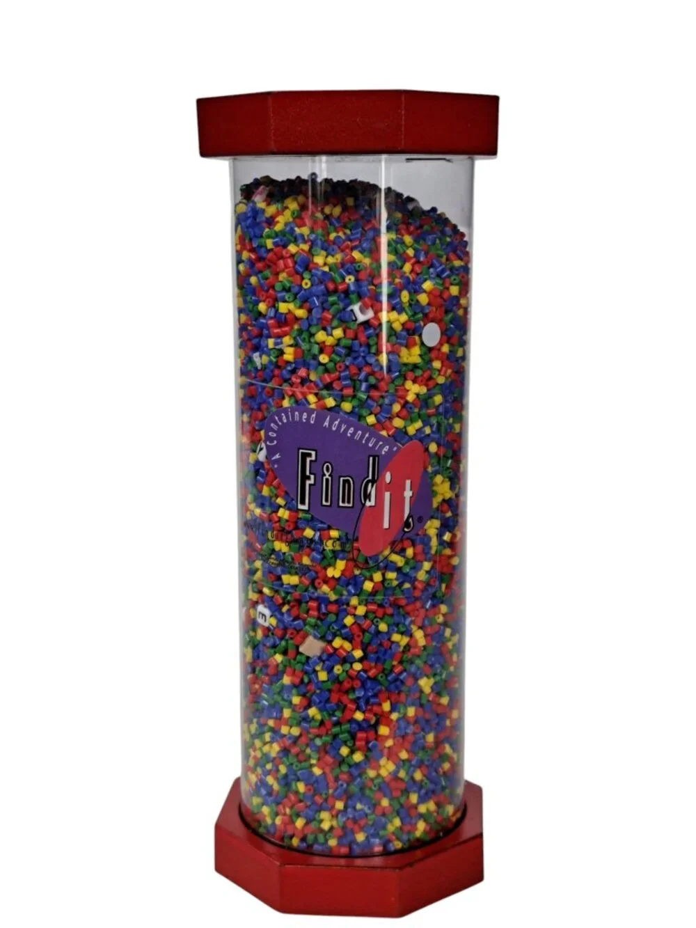 Find It A Contained Adventure Sensory Game In A Tube Red Calming Toy